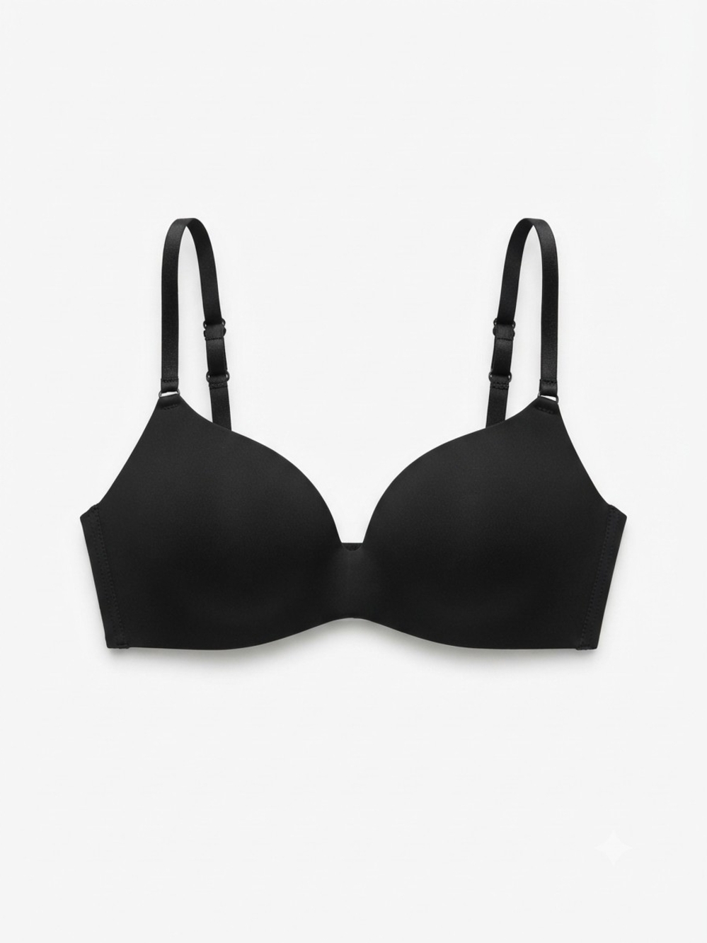 Everyday Wireless Seamless Bralette in Black